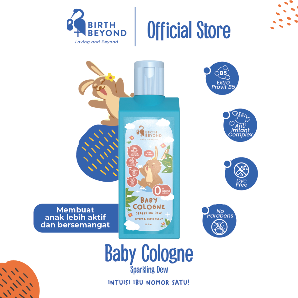 Jual Birth Beyond Baby Cologne Sparkling Dew 100ML - Parfum Bayi ...