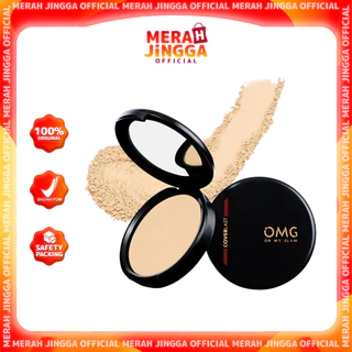OMG Oh My Glam Coverlast Two Way Cake 12 g - Bedak Padat | Merah Jingga Official