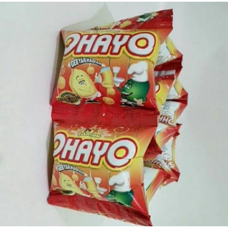 Jual Snack ohayo berhadiah uang 1 renteng isi 10 pcs | Shopee Indonesia
