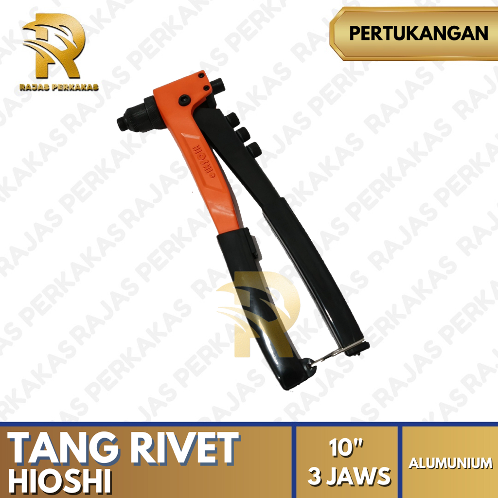 Jual TANG RIVET 10” (SUPER 3 JAWS) HIOSHI | Shopee Indonesia