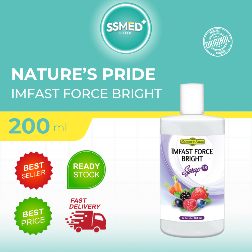 Jual NATURE'S PRIDE IMFAST FORCE BRIGHT SYRUP LS ISI 200 ML | Shopee ...