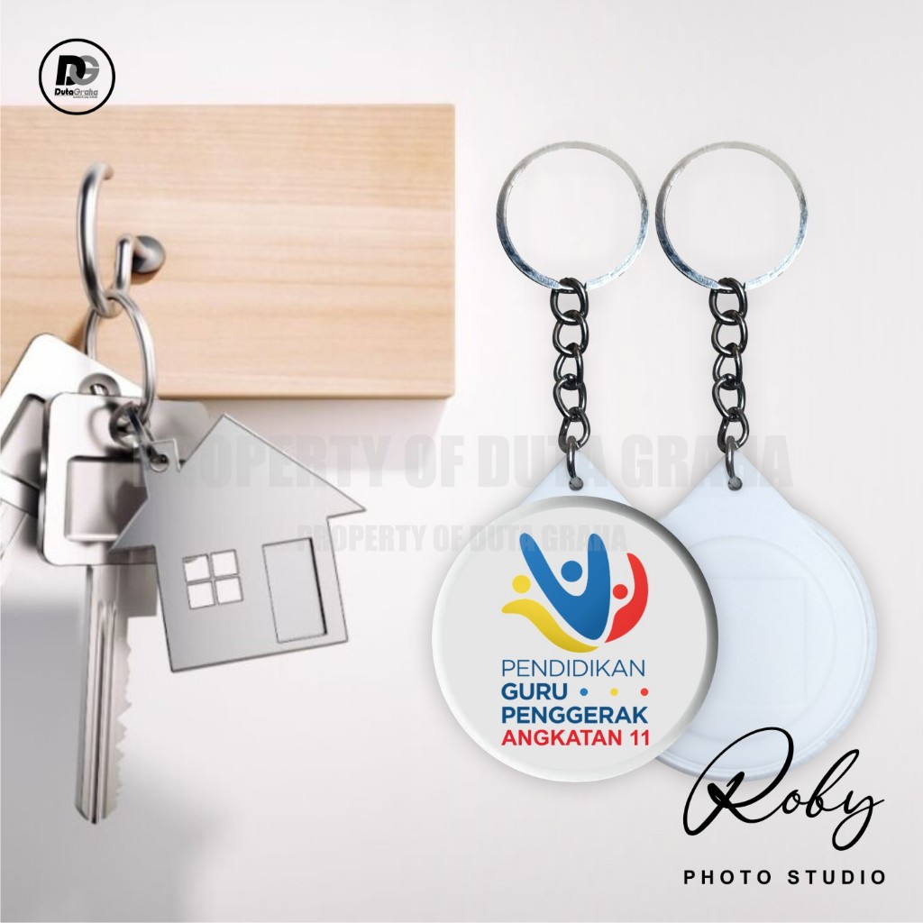 Jual [KEYRING PRESS] ANGKATAN PENDIDIKAN GURU PENGGERAK Gantungan Kunci ...