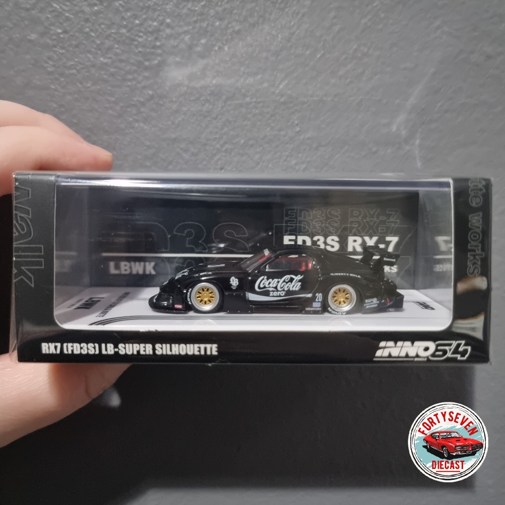 Jual Inno64 inno 64 Mazda RX7 (FD3S) LB-Super Silhouette Coca-Cola IN64 ...