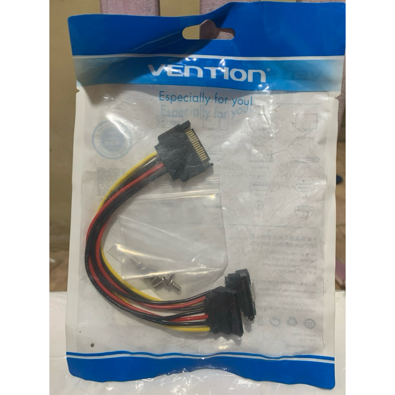 Cavo SATA Vention - Colore Nero - Per Collegamento Hard Disk E Unità Ottiche Al PC - 4