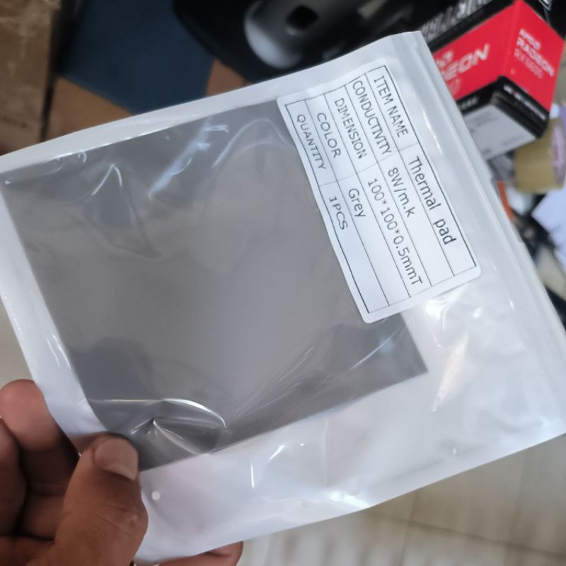 EC360 Bronze 8W/mK Thermal Pad (100x100x1.0mm) - Super Cooling For CPU GPU RAM