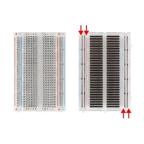 Jual Project Board 400 Holes 400 Lubang Board Matrix Papan PCB Lubang ...