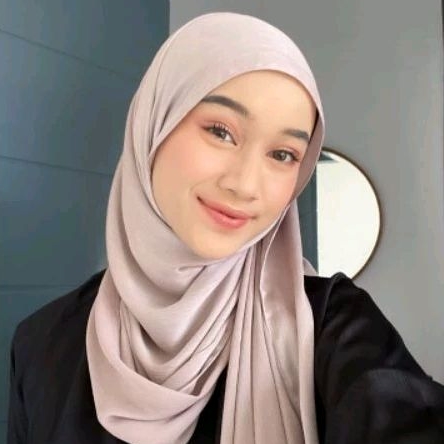 Jual Pashmina Silk Cradenza - Raw Hijab Jilbab Instan Kerudung | Shopee ...