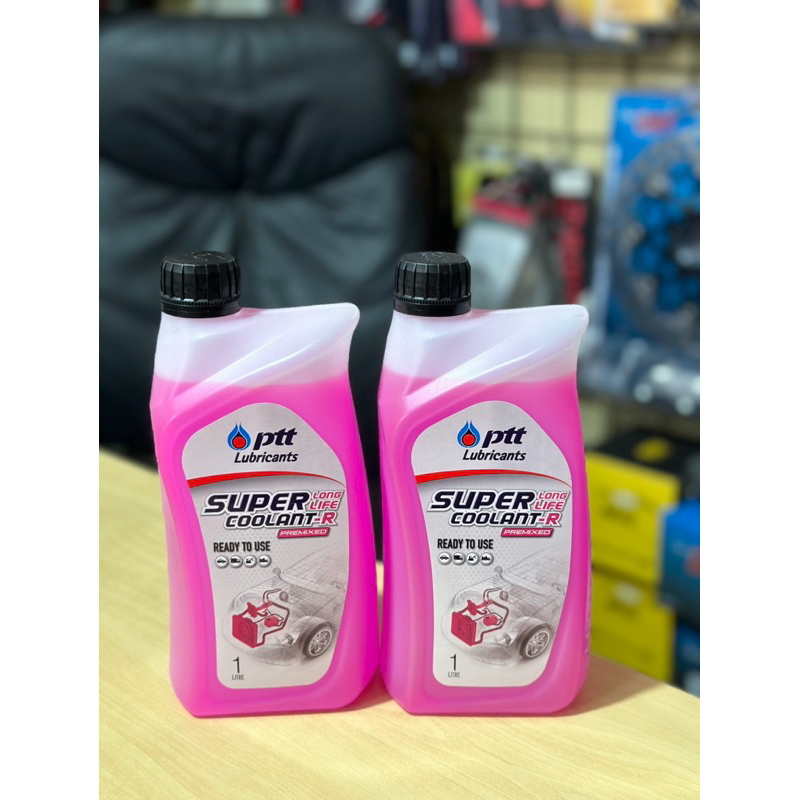 Jual Air radiator ptt super long life coolant 1L warna pink Made in ...