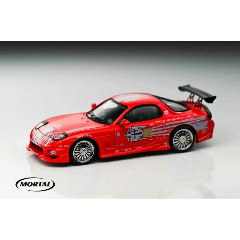Jual Mortal 1/64 Mazda Rx-7 Dominic Toretto | Shopee Indonesia