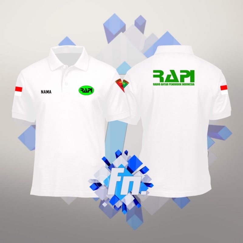 Jual KAOS POLO SHIRT LENGAN PENDEK KOMUNITAS / ORGANISASI RAPI RADIO ...