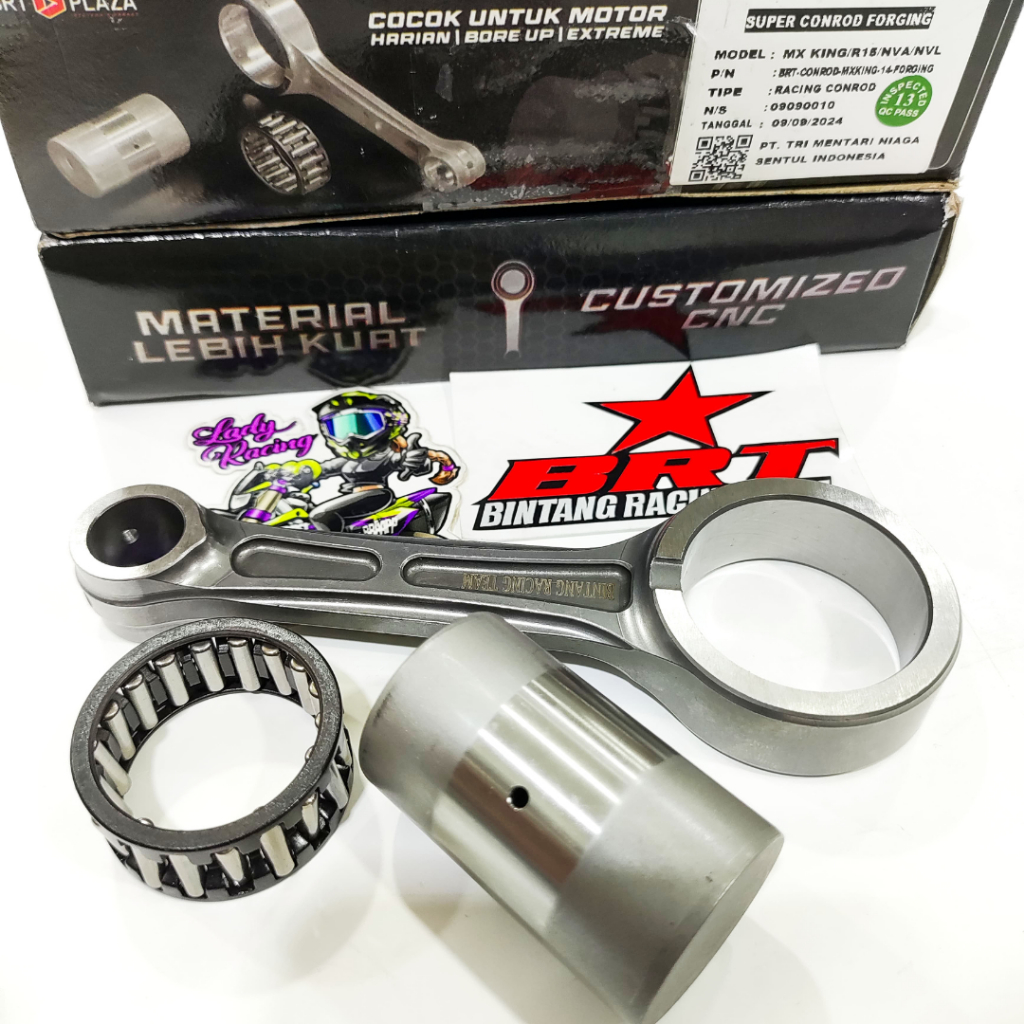 Jual STANG SEHER CONROD BRT MX KING VIXION NVL NVA WR155 R15 V3 XABRE ...