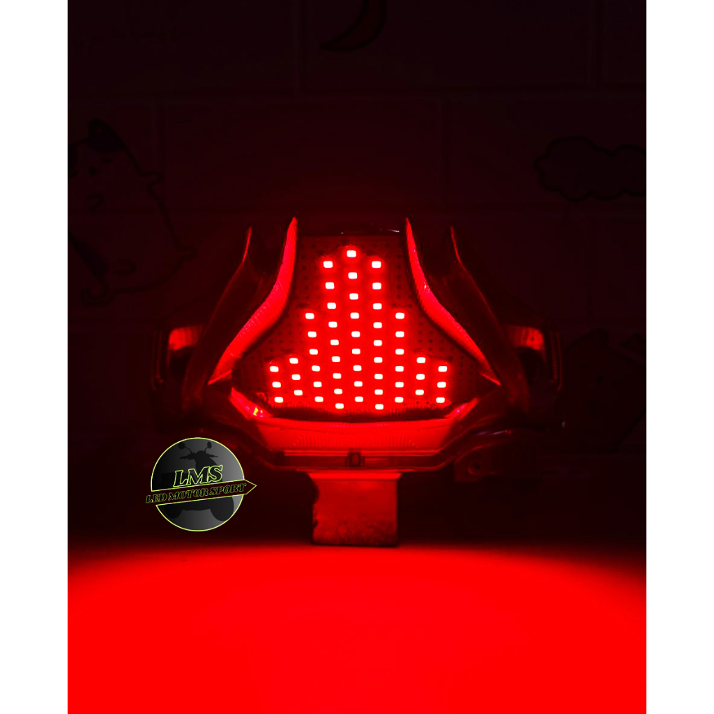 Jual LMS STOPLAMP RUNNING LED BEAT NEW DELUXE BEAT ECO BEAT STREET 2020 ...