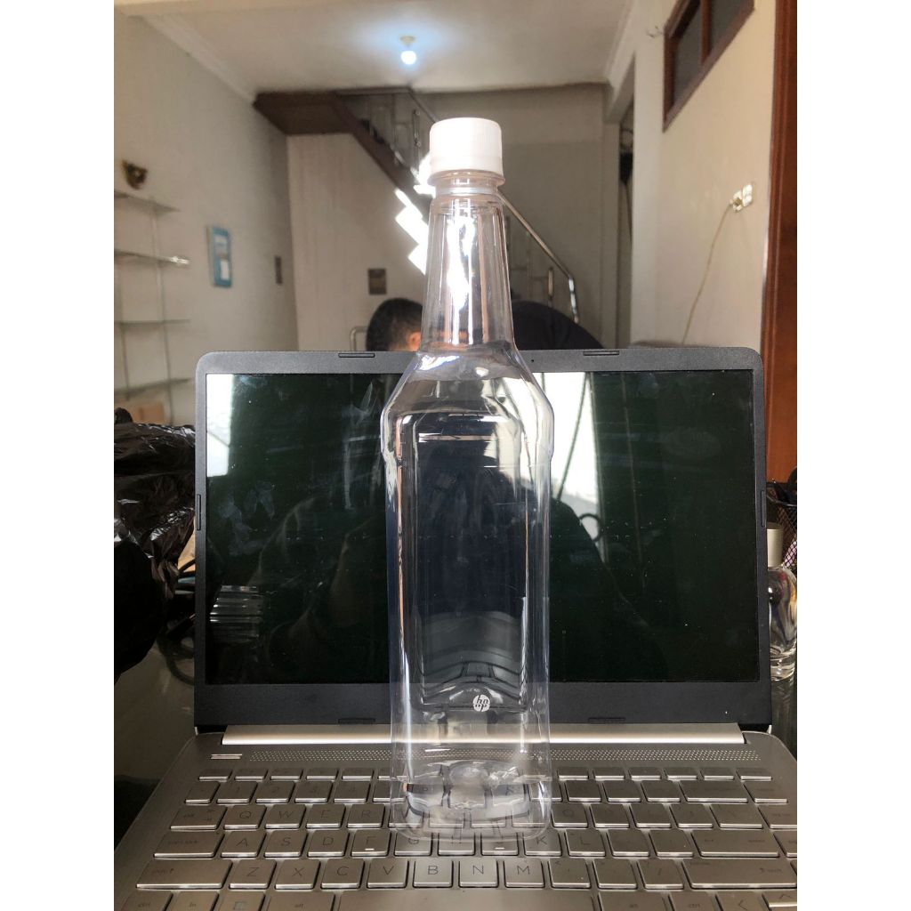 Jual Botol syrup Square 1000 ml botol plasik unik sirup essen minuman ...