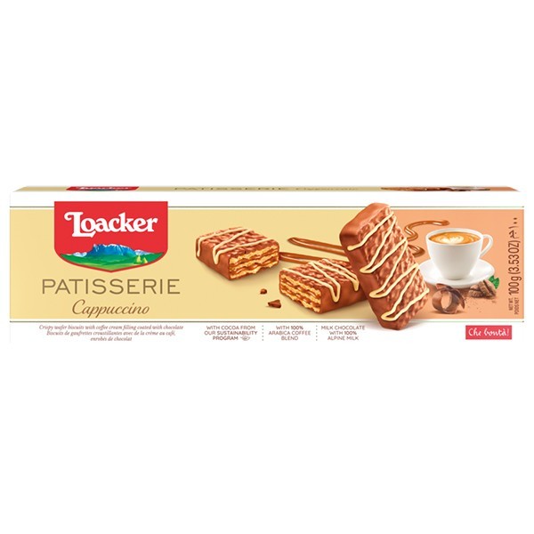 Jual Loacker Patisserie Cappuccino 100 g | Shopee Indonesia