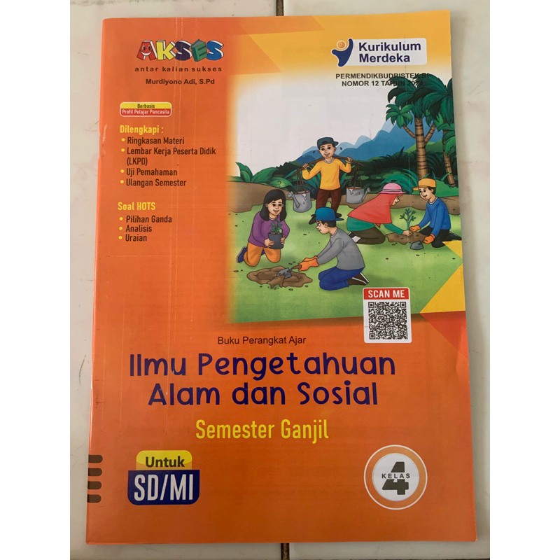 Jual Buku Perangkat Ajar IPAS Kurikulum Merdeka Kelas 4 SD | Shopee ...