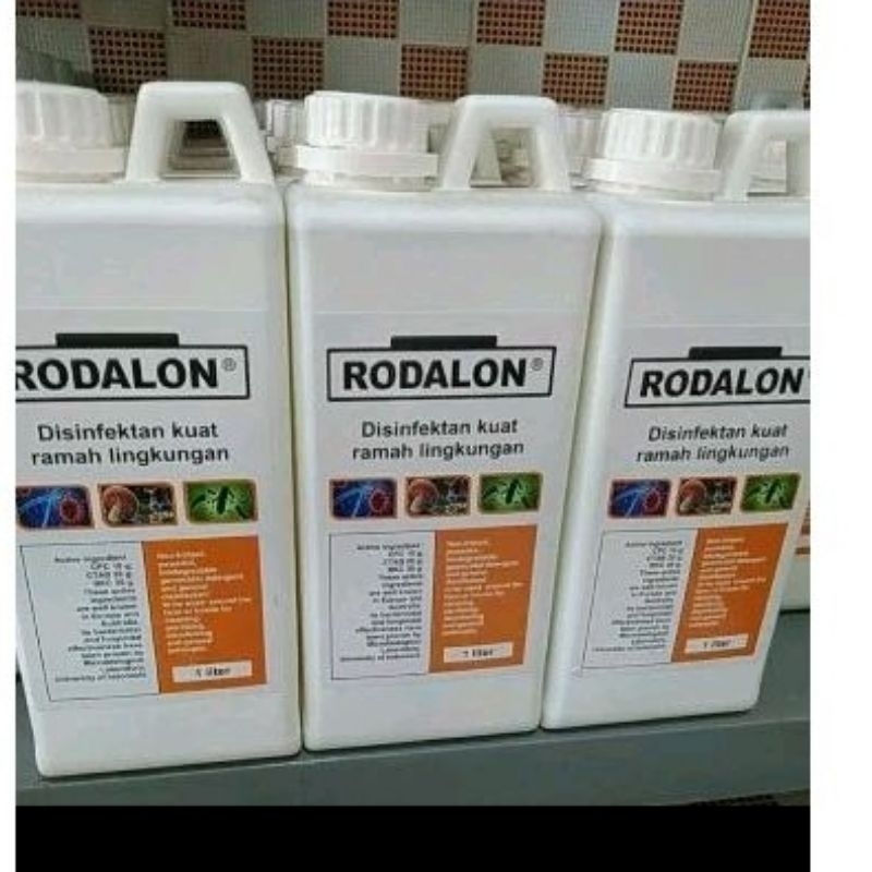 Jual RODALON DISINFECTAN RAMAH LINGKUNGAN 1 LITER | Shopee Indonesia