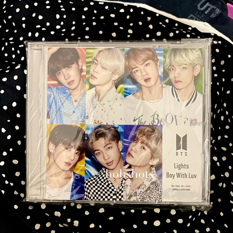 BTS  Lights Boy With Luv トレカ カード 3セット 7/3発売「Lights/Boy With Luv」セット購入によるストア限定特典