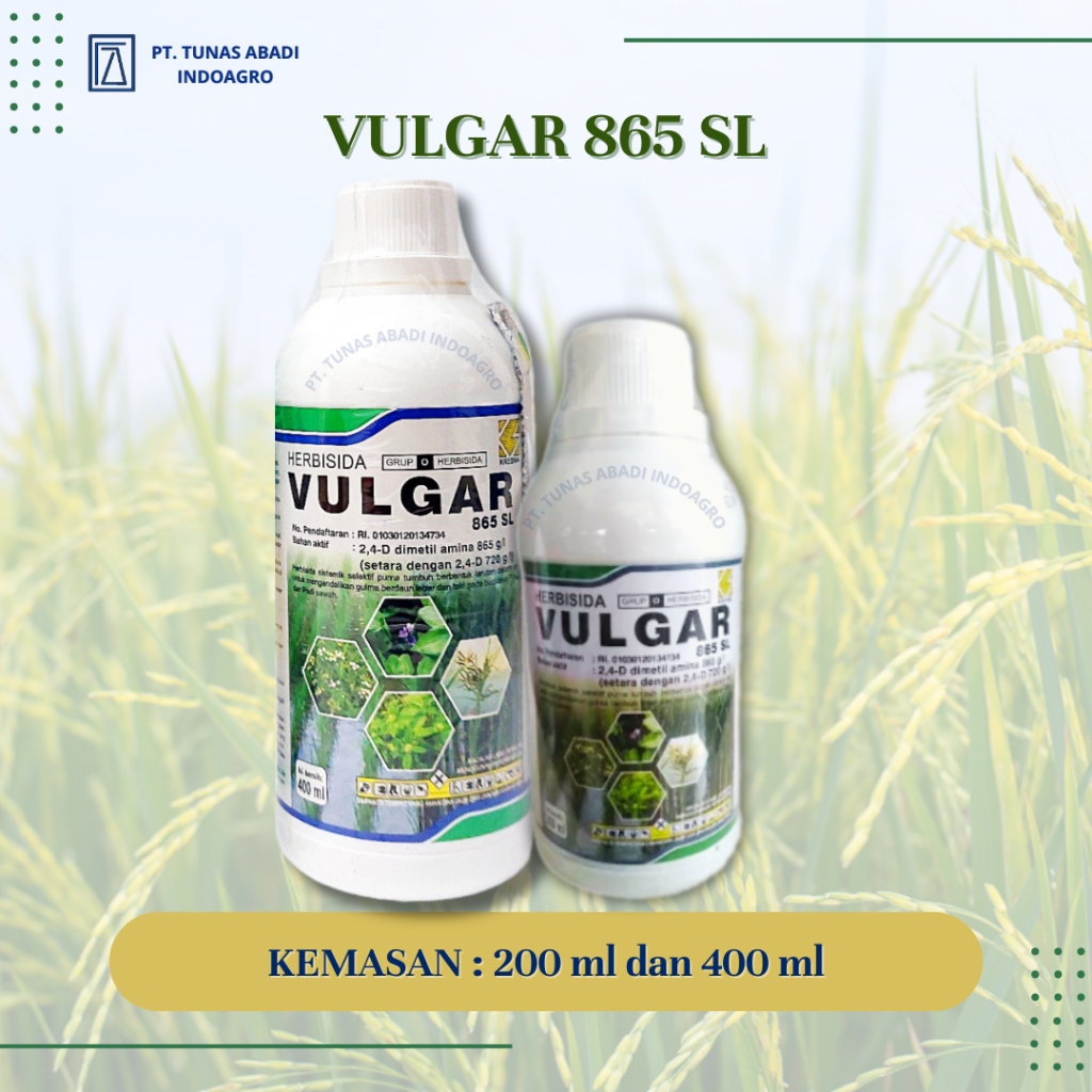 Jual HERBISIDA VULGAR 865 SL | 200 ML dan 400 ML | Shopee Indonesia