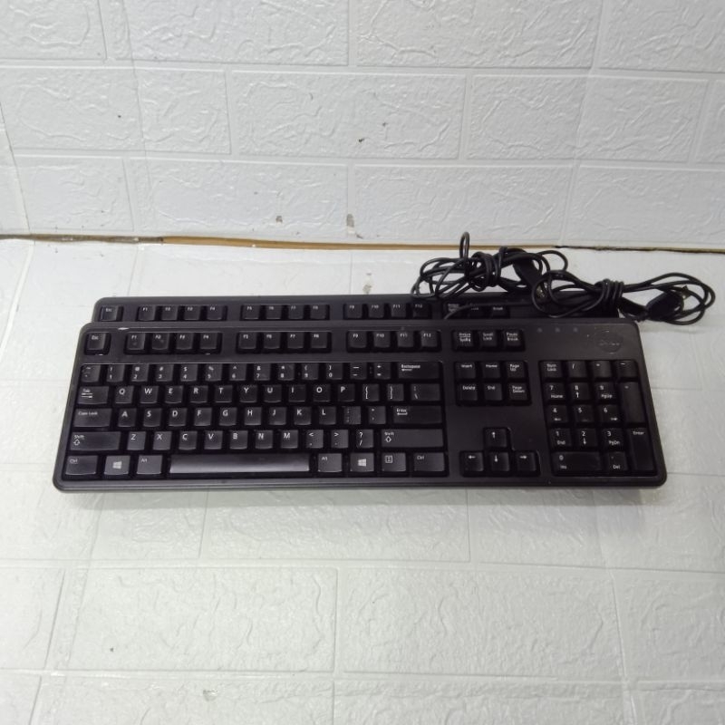 Jual keyboard usb merk dell normal unit mantap | Shopee Indonesia