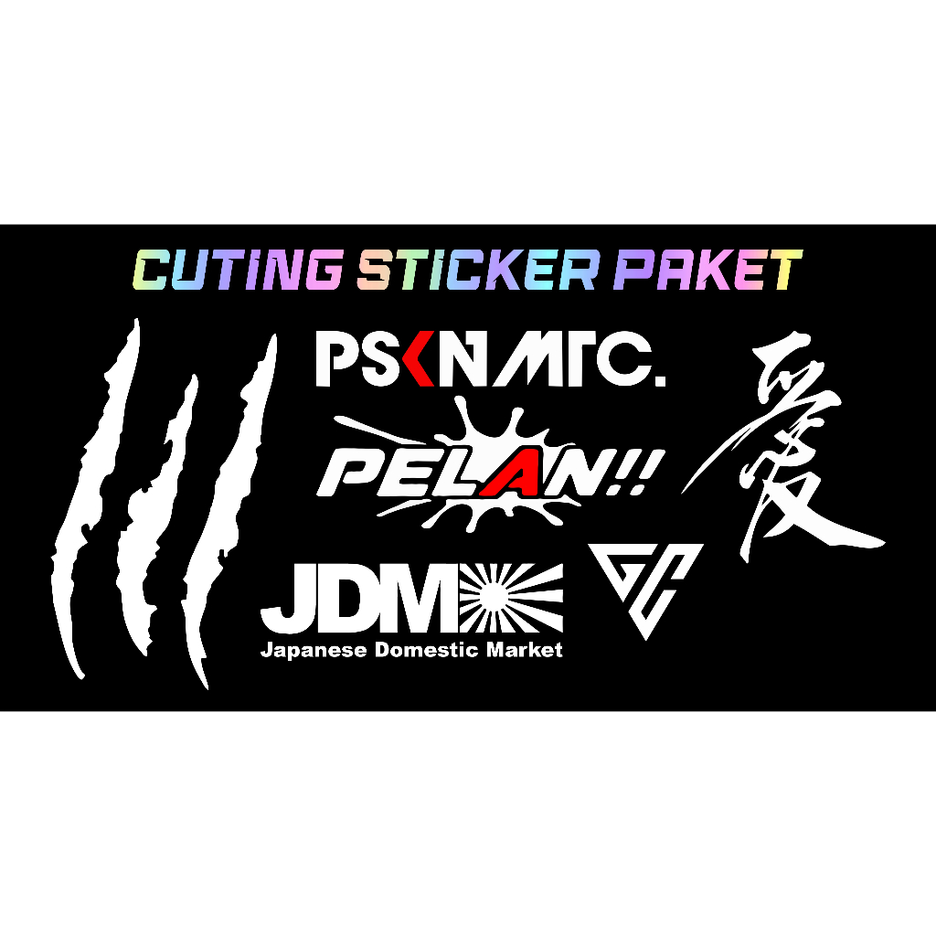 Jual CUTTING STICKER PAKET | Shopee Indonesia