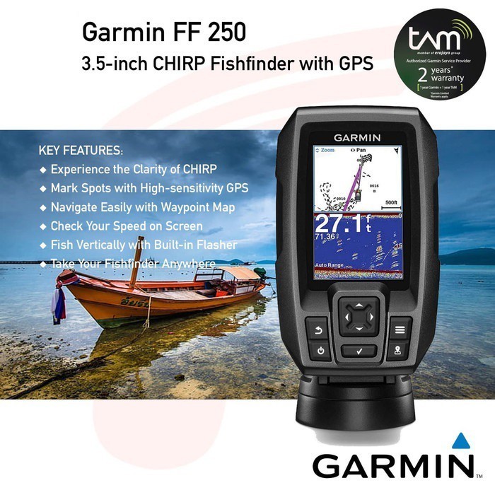 Jual Garmin FF250 GPS Fishfinder / Gps Garmin Fish Finder FF 250 ...