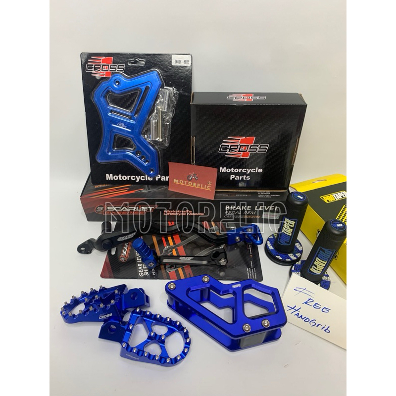 Jual Paket 5 Item Full CNC Honda CRF150L Pedal Rem - Operan Gigi ...