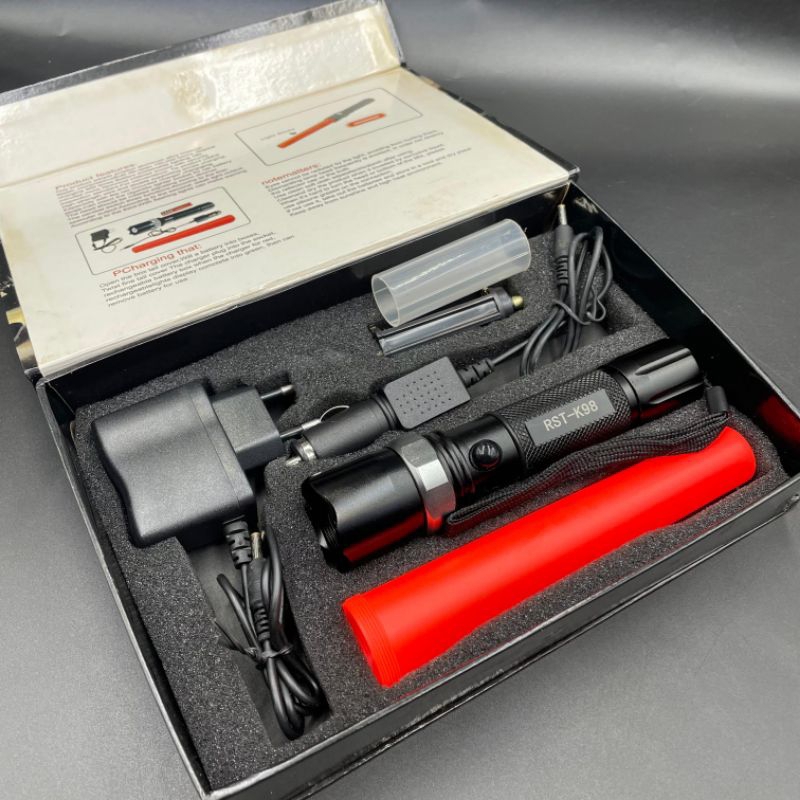 Jual Senter tangan SWAT + light stick YA ZAI | Shopee Indonesia