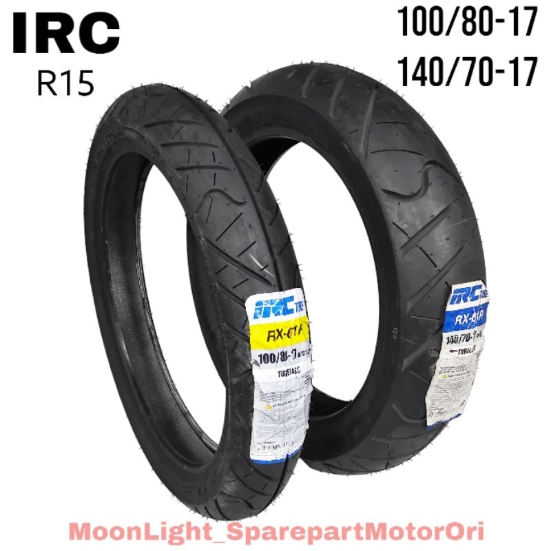 IRC RX-01 100/80-17 140/70-17