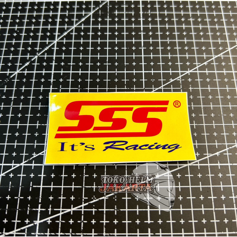 Jual Sticker SSS Its Racing ukuran 7,3x3,7cm | Shopee Indonesia
