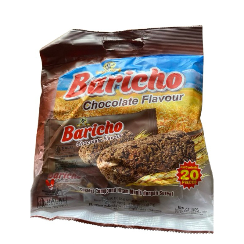 Jual Baricho Milk Flavour 3 Varian Rasa 140 gr (isi 20 pcs/bks ...