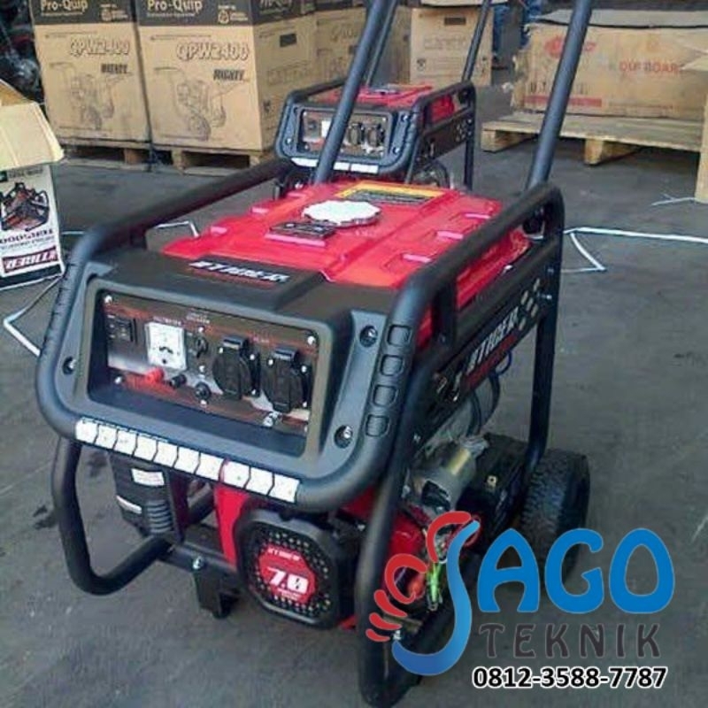 Genset Tiger TGR 5000 - 3000Watt Generator Tiger