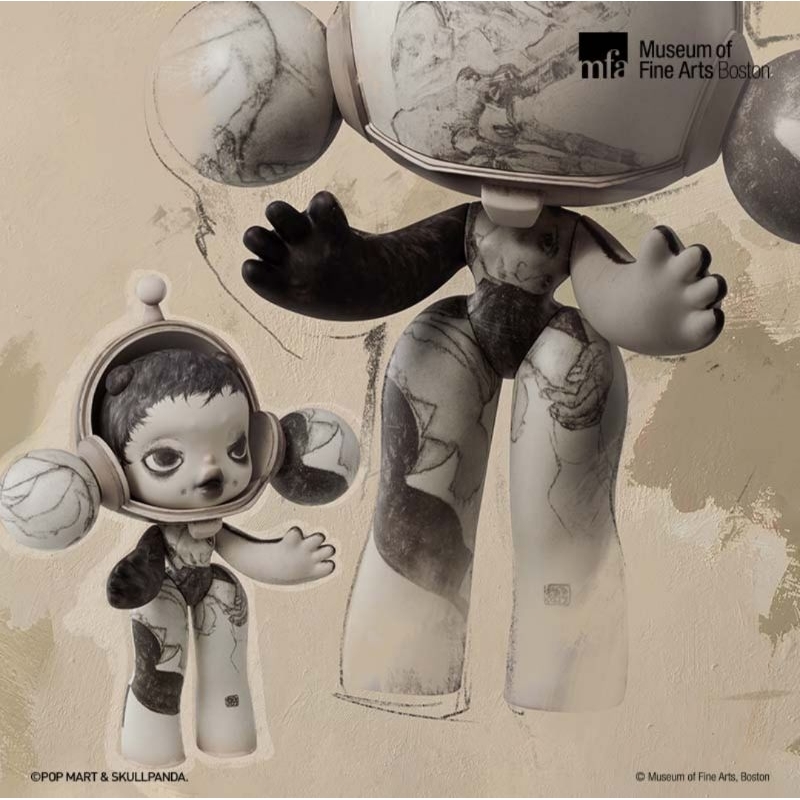 Jual POPMART Ori 400% α SKULLPANDA Egon Schiele PM212