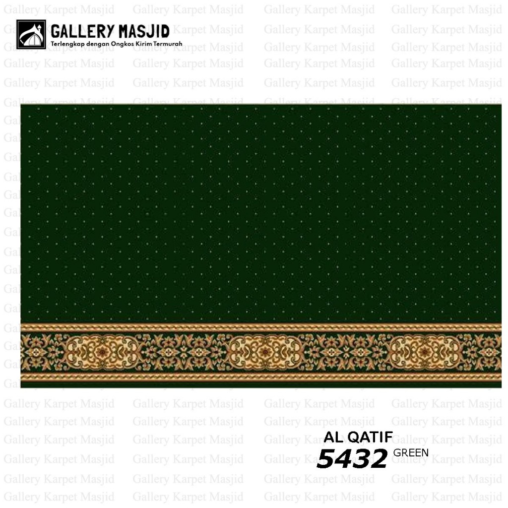 Jual Karpet Masjid Tebal Dan Empuk AL QATIF / Karpet Mushola Roll ...