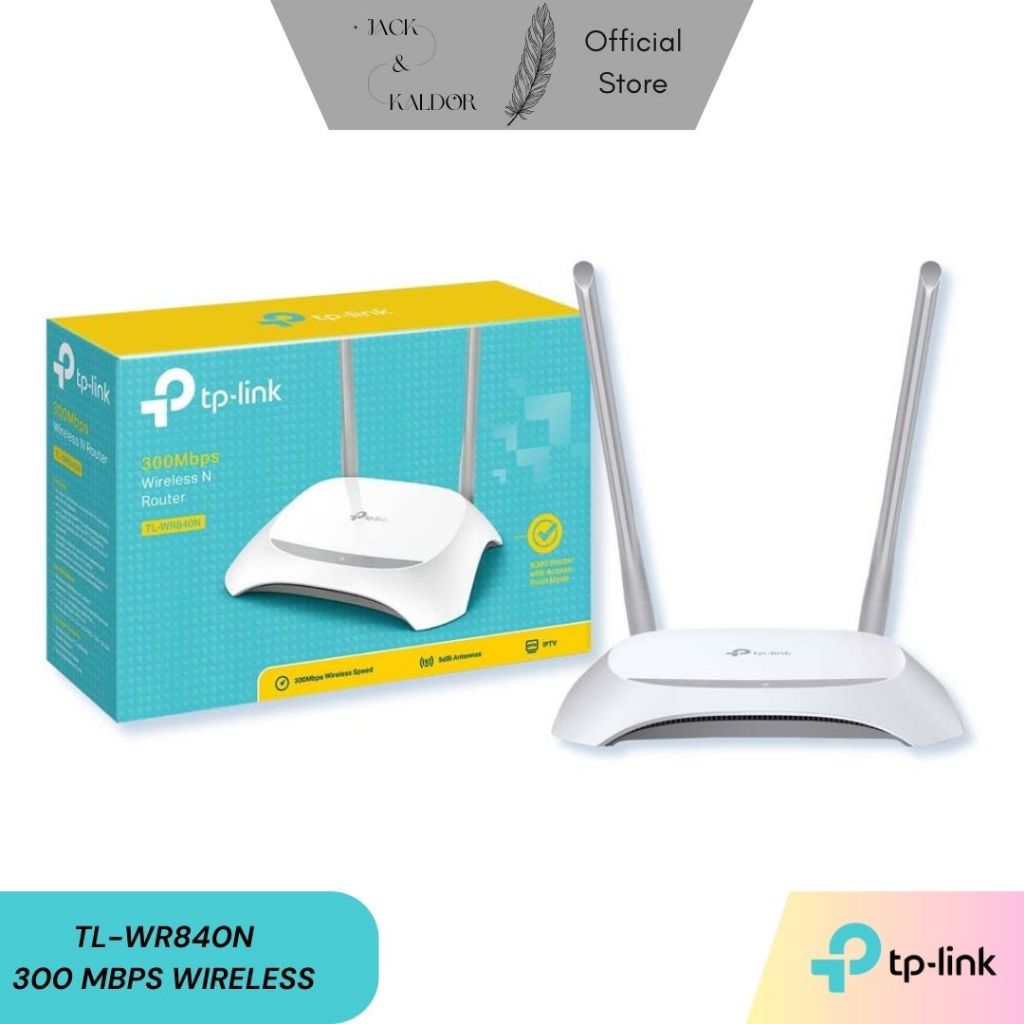 Jual Wifi Router TL-WR840N TP-Link 300Mbps Wireless Modem Murah Bagus ...
