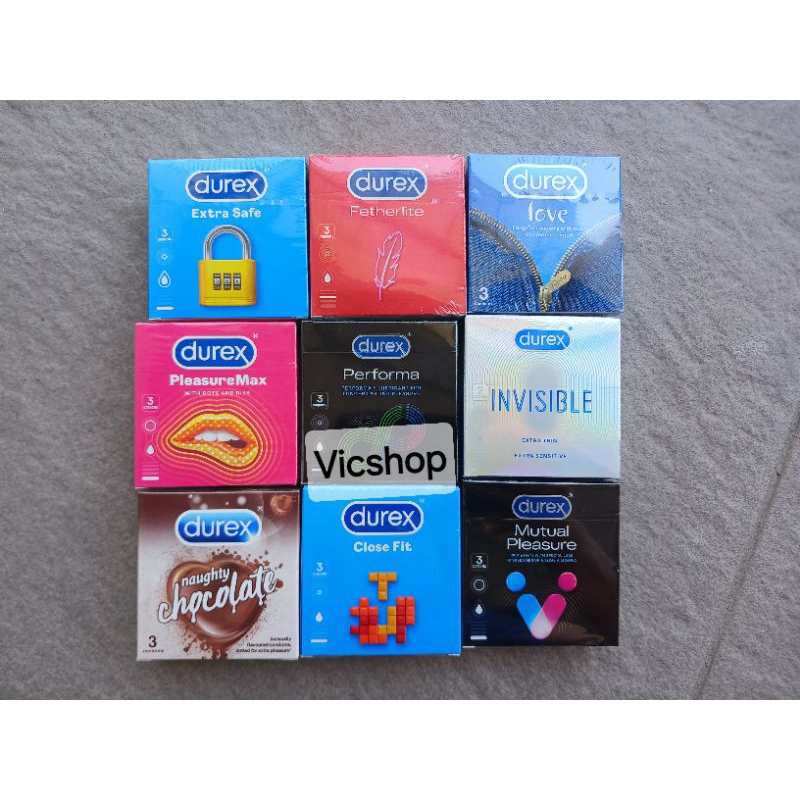 Jual DUREX ALL VARIAN ISI 3PC | Shopee Indonesia