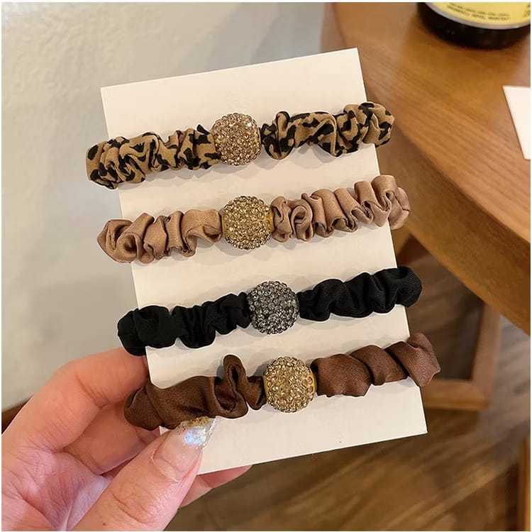 Jual Ikat Rambut Manik-Manik H709 Scrunchie Kecil Aksesoris Rambut ...