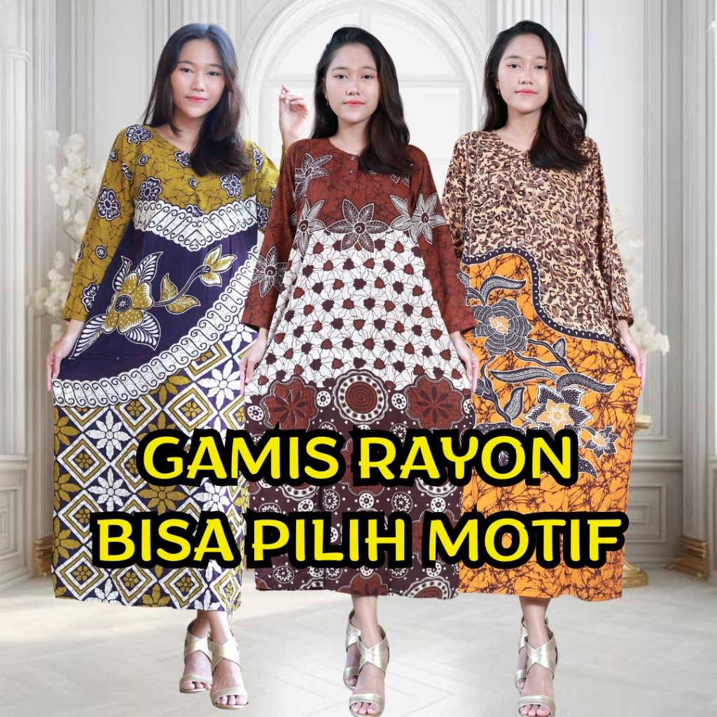 Jual Daster Lengan Panjang Kekinian Daster Panjang Lengan Panjang ...