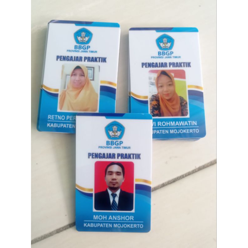 Jual ID Card PVC B3 Dua Sisi | Shopee Indonesia