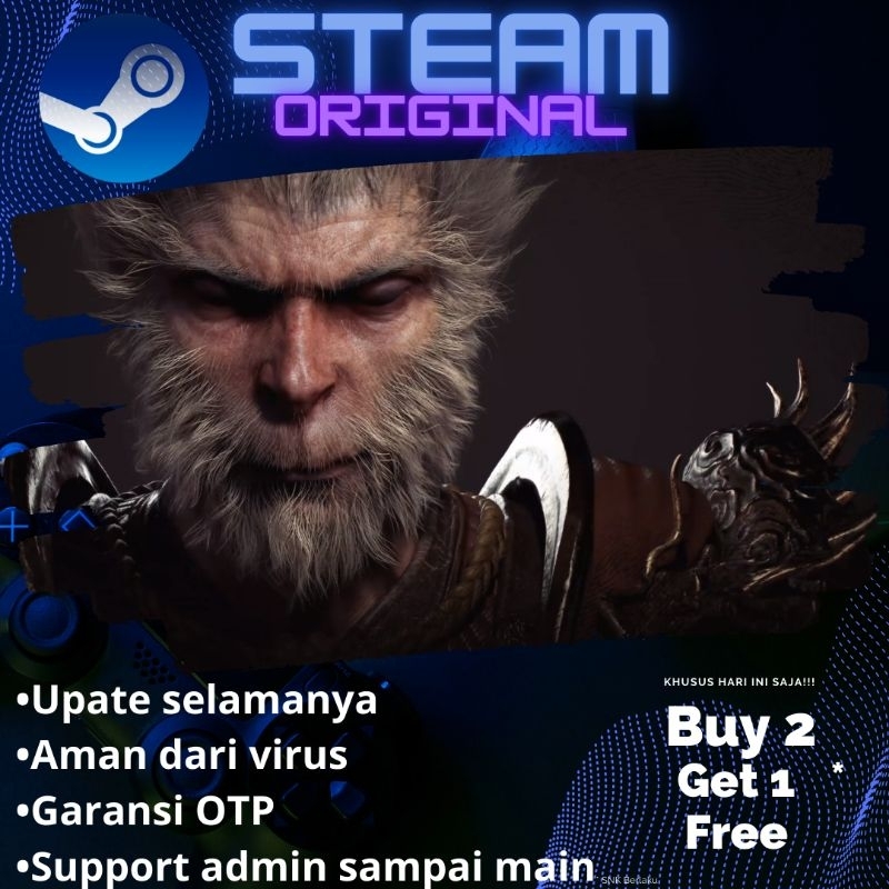 Jual Black Myth Wukong Deluxe Edition Versi Resmi Steam 100