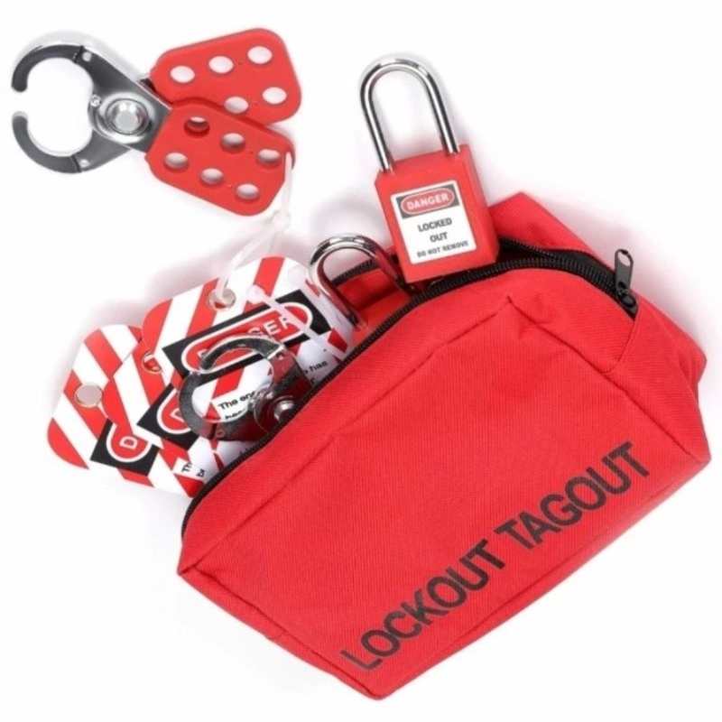 Jual Lockout Tagout Kit - Safety Lockout Tagout, Padlock, Hasps Lockout ...