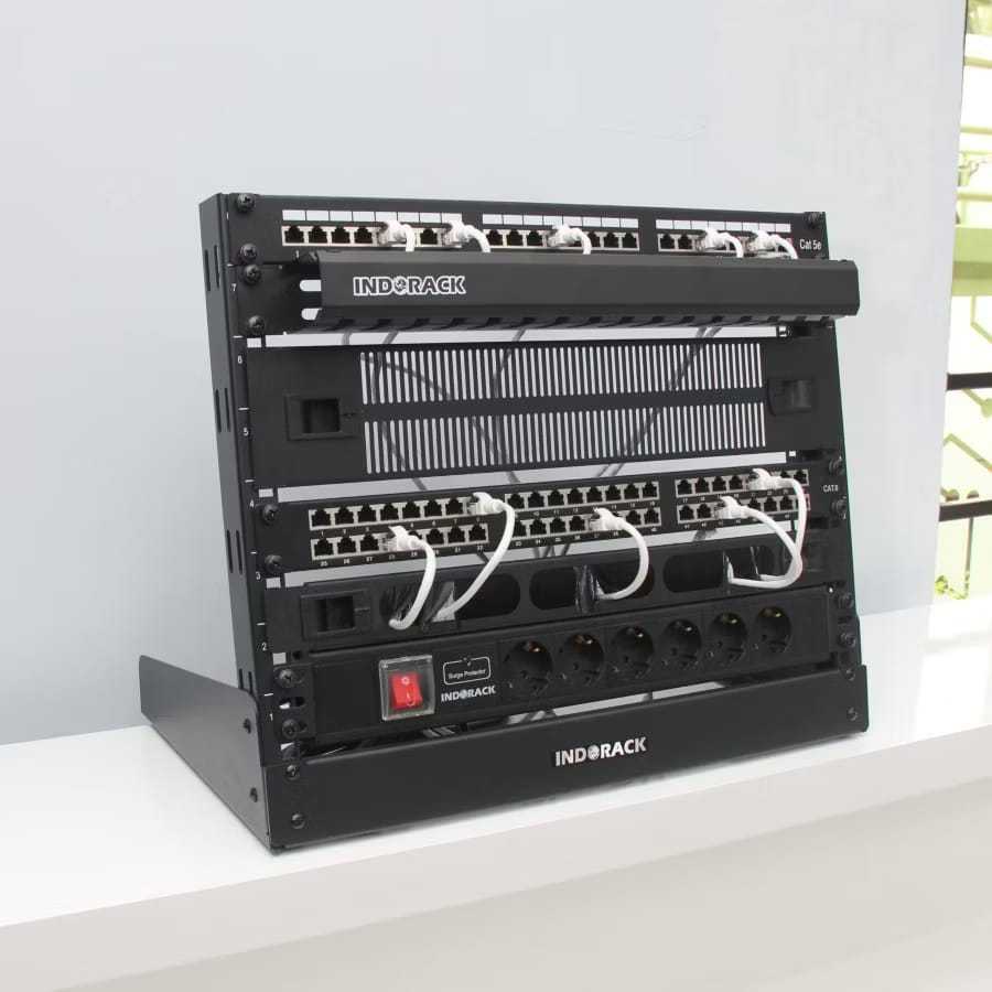 Jual DOR15 Desktop Open Rack INDORACK Rak Audio Rack Server 15U Depth ...