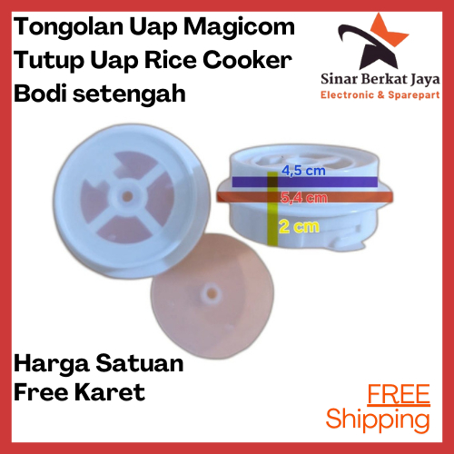 Jual Tongolan Uap Magicom / Tutup Lubang Uap Rice Cooker | Shopee Indonesia