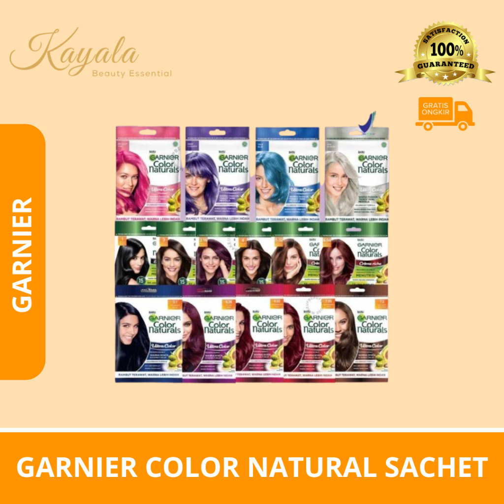 Jual GARNIER COLOR NATURAL SACHET | Shopee Indonesia