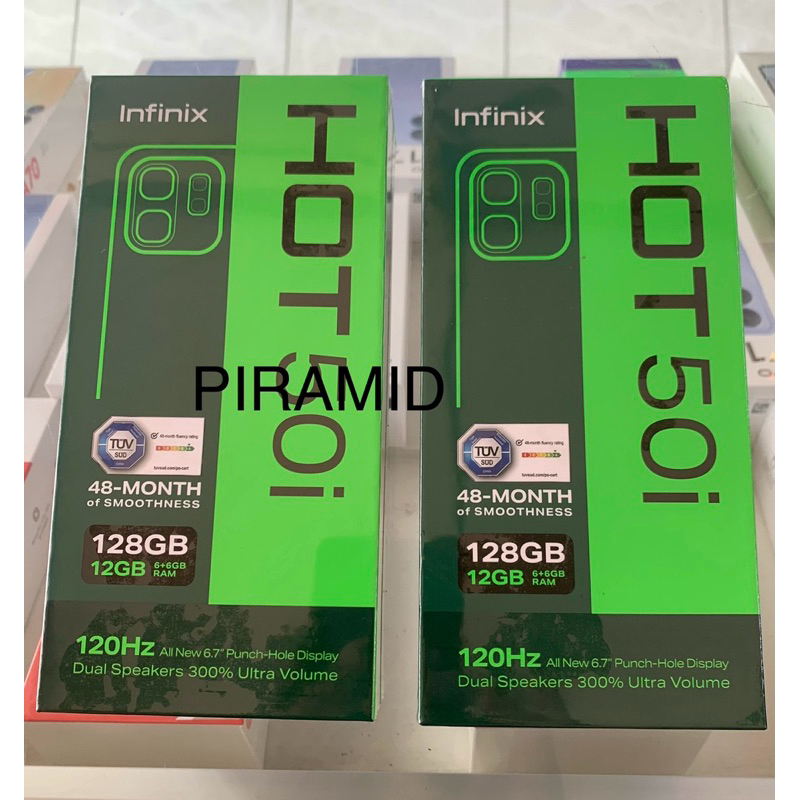 Jual Infinix Hot 50i / Hot 50 6+128GB / 8+128GB /6+256GB NFC garansi ...