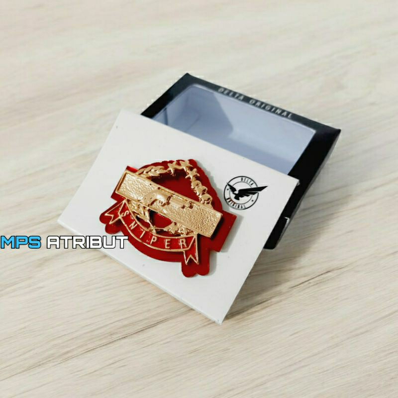 Jual PIN SNIPER PENDEK POLRI EXCLUSIVE | Shopee Indonesia