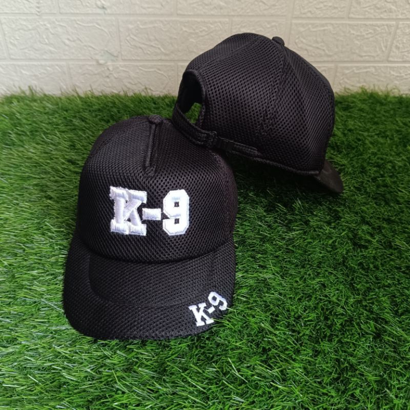 Jual Topi Jaring Hitam K-9 / Topi Polisi K-9 / Topi K-9 Police | Shopee ...