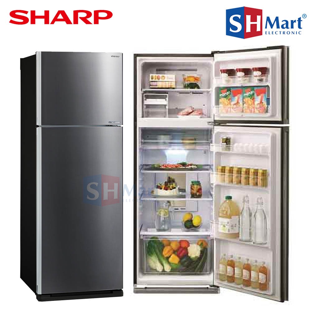 Jual KULKAS SHARP 2 PINTU KAPASITAS 428 LITER SJ-IG570MDS / SJ-IG571PG ...