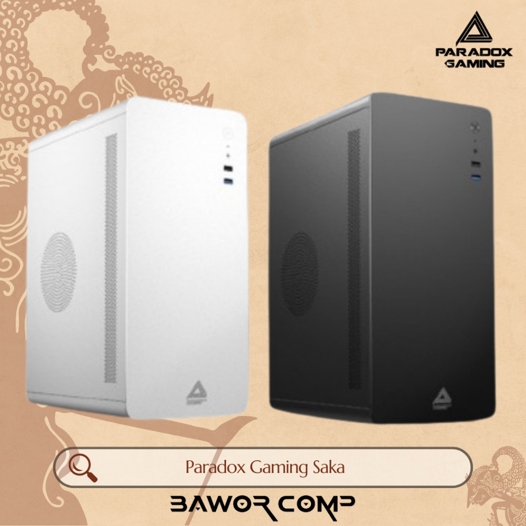 Jual PARADOX GAMING SAKA inc PSU 400w | Casing PC M-ATX | CPU PC Case ...