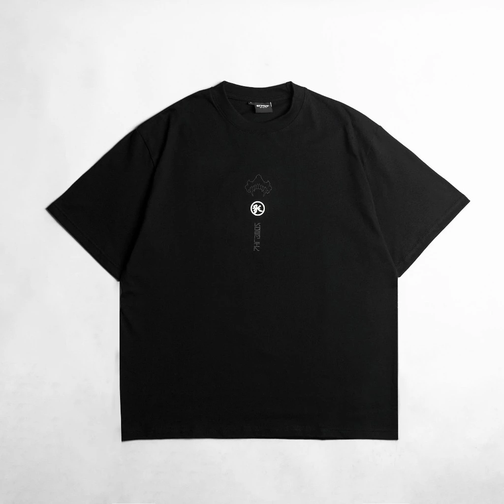 KREMLIN Oversize T-Shirt Black Glow in The Dark Premium Streetwear foto 5