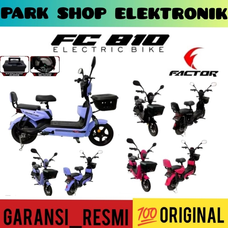 Jual Sepeda listrik factor fc810 by pacific | Shopee Indonesia